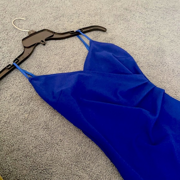 Royal Blue Homecoming Dress, EMERALD SUNDAE. Size: small. - Picture 2 of 3